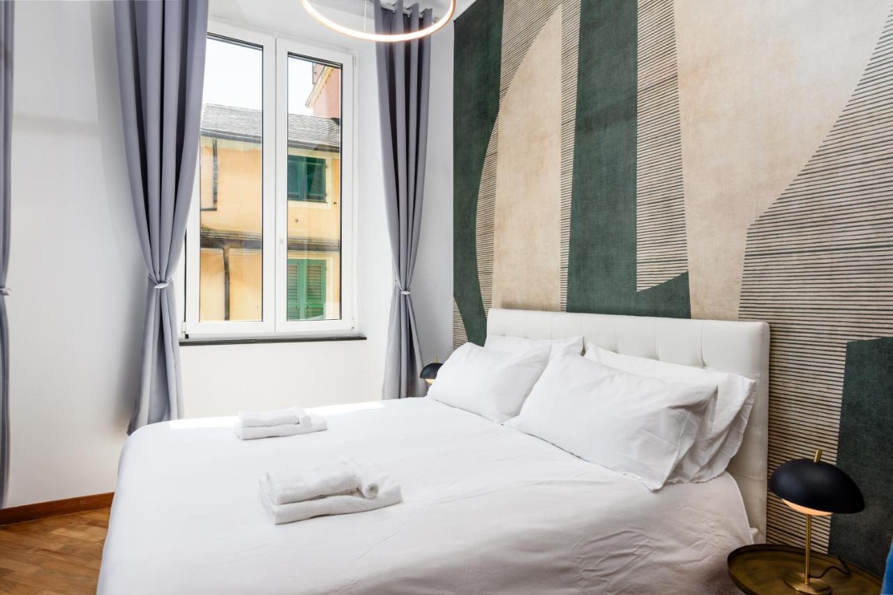 Esclusivo 130 Mq + Terrazzo Via San Vincenzo Apartment เจนัว ภายนอก รูปภาพ